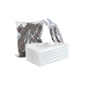 Sacchetti sottovuoto impermeabili a cuscino per oggetti trasparenti per la casa sacchetti Opp borsa multifunzione per abbigliamento quadrato 3000 PA + PE