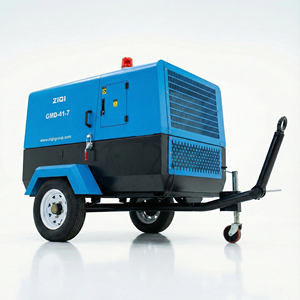 Compresseur à vis à gaz portable de qualité supérieure pour l'exploitation minière - Product Image 1