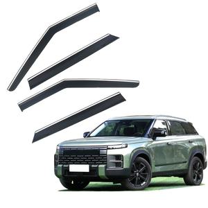 Déflecteurs de vent pour voiture CHERY TANSUO 06 / EXPLORE 06 2023, visière de porte injectée, protection contre le soleil et la pluie - Product Image 1