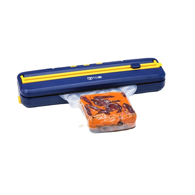 Hot Selling Vacuum Food Sealers Mini Household Vacuum Preservation Machine Electric Vacuum Sealer Popular with Built in Cutter