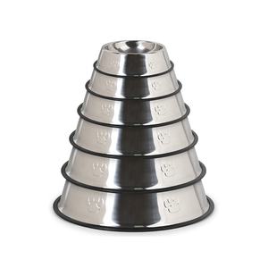 गर्म बेच शास्त्रीय शैली टिकाऊ 304 स्टेनलेस स्टील पालतू पशु खाद्य कटोरा कुत्ते फीडर - Product Image 6