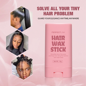 Wholesale 15g Long Lasting Anti <strong>Frizz</strong> Slick Stick Edge Control <strong>Hair</strong> <strong>Wax</strong> Stick Styling Broken <strong>Hair</strong> Finishing Stick <strong>Hair</strong> <strong>Wax</strong> - Product Image 5