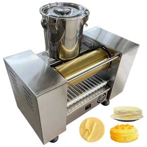 Máquina Automática Multifuncional para Hacer Pasteles, Motor de Acero Inoxidable de Grado Alimenticio, Alta Capacidad de 200-300/h para Crepas y Panqueques - Product Image 1