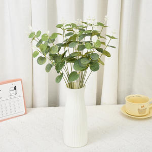 <span class=keywords><strong>Bouquet</strong></span> d'eucalyptus artificiel luxuriant 2026, 16 tiges, feuillage réaliste en tissu pour décoration intérieure moderne et accent <span class=keywords><strong>de</strong></span> verdure pour mariage - Product Image 5