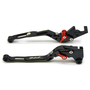 Vente en gros de pièces détachées pour <span class=keywords><strong>Yamaha</strong></span> FZ1, accessoires, leviers de frein et d'embrayage en papier plastique titane emballé dans un sac - Product Image 4