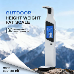 HW-B7 timbangan lemak tinggi badan luar ruangan tahan air dan tahan lembap dengan layanan garansi - Product Image 1