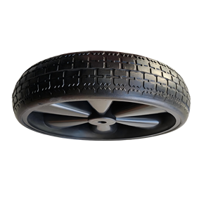 Ruedas Sólidas de 10 Pulgadas para Carretillas, Rueda de Madera Maciza de 10*2 para Carrito de Herramientas - Product Image 6
