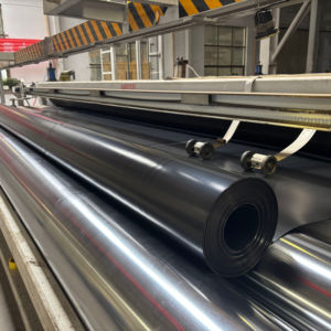 Revestimiento de HDPE para estanques de camarones, geomembrana impermeable de 0.75mm, 1mm, 1.5mm, 2mm para estanques de piscifactorías - Product Image 1