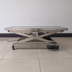 Table d'opération en acier inoxydable pour animaux, conception durable pour les interventions sur chiens, chats et lapins - Product Image 2