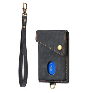 Tarjetero de PU Estilo Retro con Múltiples Ranuras, Correa para el Cuello, Cartera con Bloqueo RFID, Funda para Teléfono Móvil para iPhone - Product Image 2