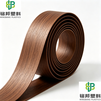 Bande de bordure en PVC anti-rayures, finition mate personnalisée, fournie directement par l'usine, pour la décoration de meubles et de panneaux MDF