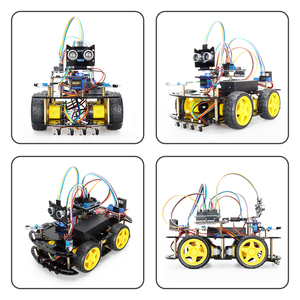 Kit Electrónico TSCINBUNY para Proyectos de <span class=keywords><strong>C</strong></span>/<span class=keywords><strong>C</strong></span>++, Robot Programable con Seguimiento en Cuatro Direcciones para <span class=keywords><strong>Arduino</strong></span> - Product Image 2