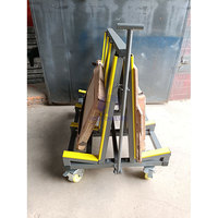 Schwerlast-Glastransportgestelle Langlebiges Granit-Marmor-Plattenlagerregal A-Rahmen Glasregal-Trolley