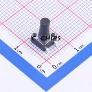 K2-6639SP-N3SC-04 Tactile Switch SMD-4P,6x6mm Switch 1.8N Vertical Mount 6mm 6mm - Product Image 1