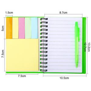 En gros mini PVC couverture cahier avec stylo beaucoup de couleur pour choisir - Product Image 4