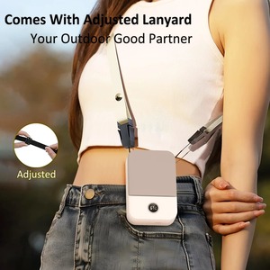 New Lazy Neck Hanging Simple High Beauty Cooling <b>Tool</b> Mini Desktop Handheld Portable <b>Small</b> Fan - Product Image 4