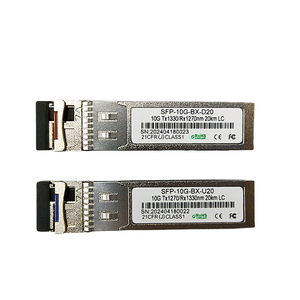 ตัวรับส่งสัญญาณ IIIV Durable 10G SFP+ 20KM BiDi 1270/1330nm อินเทอร์เฟซ LC โมดูลไฟเบอร์ออปติกแบบ Single-Mode รับประกัน 2 ปี - Product Image 1