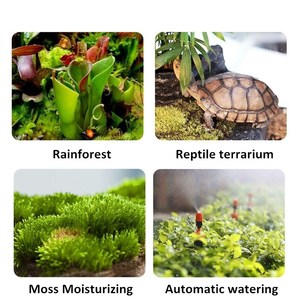 Système d'arrosage automatique pour plantes d'intérieur/extérieur, pulvérisateur de forêt tropicale, brumisateur de terrarium, système de brumisation pour reptiles, caméléons, jardin - Product Image 4