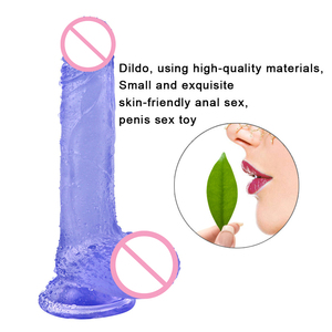 Estimulación del clítoris de la vagina Pene realista Anal Butt Plug Producto sexual para adultos Consoladores para hombres Anal Tamaño real - Product Image 3