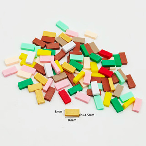 Ladrillos en miniatura 1:12, modelo DIY, opciones multicolor especiales, ladrillos <span class=keywords><strong>de</strong></span> construcción realistas, accesorios para la construcción <span class=keywords><strong>de</strong></span> escenas - Product Image 2
