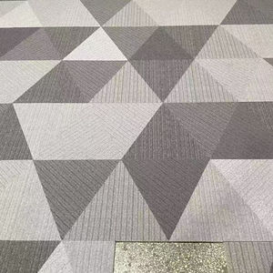 Mur à mur Restaurant commercial Pile en nylon à boucle Grands carreaux de tapis à emboîtement Revêtement de sol Carreau de tapis de bureau - Product Image 3