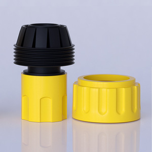Conector Rápido de Plástico Amarillo de 1 Pulgada Guoma Ruixiang para Riego de Jardín y Lavado de Autos - Product Image 1