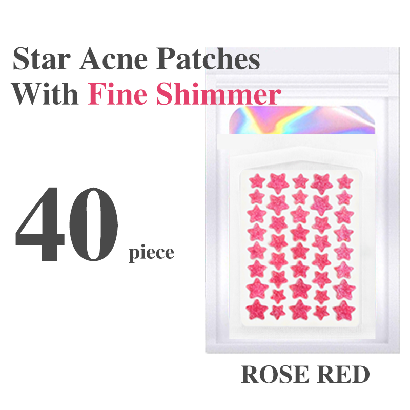 Rose rouge (avec des reflets fins)