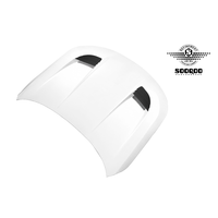 Capot ventilé en fibre de carbone sèche, finition blanc primer SQ-V3, compatible avec BMW M2 G87 Série 2 G42 2023+, moulé par compression en métal.
