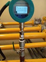 Débitmètre thermique insérable avec capteur LCD pour GPL, CO2, ammoniac, hydrogène