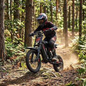Moto électrique tout-terrain robuste et professionnelle, moteur central, couple élevé, motocross pour adultes, 48V, E-Bike personnalisé Wa't't - Product Image 3