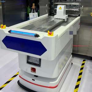 Robot convoyeur AGV, centre de charge de 600 mm, temps de travail de 6 à 8 heures, évitement d'obstacles par laser, automatisation industrielle - Product Image 2