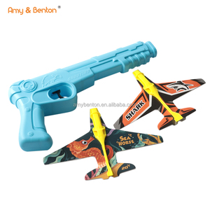Lanzador de Aviones de Juguete con Expulsión con un Solo Clic, Modelo Más Seguro, Pistola de Juguete de Aviones, Juego de Disparos - Product Image 6