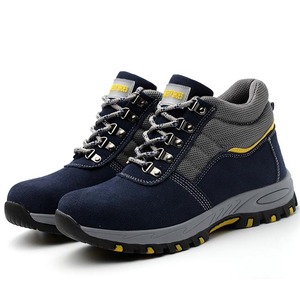 Chaussures de sécurité de travail thermiques en fourrure, nouvelle conception, hiver, <span class=keywords><strong>anti</strong></span>-perforation, <span class=keywords><strong>anti</strong></span>-écrasement, embout en acier, pour travaux en extérieur - Product Image 2