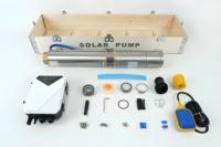 Pompe submersible solaire/CC sans balais 22000W 380V 30HP pour l'alimentation en eau agricole Irrigation de ferme-Options solaires à essence