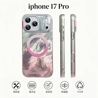Étui rigide magnétique antichoc coloré de luxe pour 14/15/16/17 Pro Max Coque de protection intégrale en PC