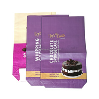 Sacs en PP tissé BOPP personnalisables de 20kg à 50kg pour l'agriculture, impression sérigraphique, découpe à chaud, ouverture supérieure, vides, recyclables, pour riz et farine