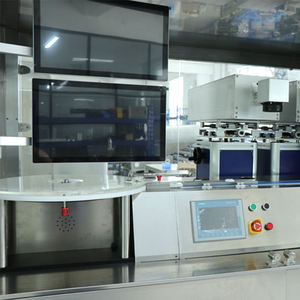 Máquina Automatizada de Marcado de Códigos QR de 36000pcs/h, Alimentador Automático de Tapas de Botellas, 2 Láseres UV de 15W, Refrigeración por Agua, Detección de Defectos, Compatible con DXF/PLT - Product Image 3