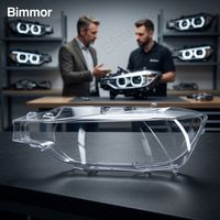 Feux de voiture Bimmor pour BMW F30 F35 2011-2015, couvercle en verre pour phares, coque en plastique pour phare avant, fabrication d'usine