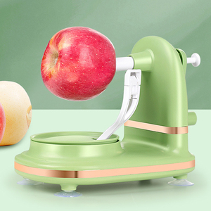 Éplucheur de fruits manuel multifonctionnel à <span class=keywords><strong>manivelle</strong></span>, couteau à poire, machine à éplucher, éplucheur d'orange manuel multifonction - Product Image 5