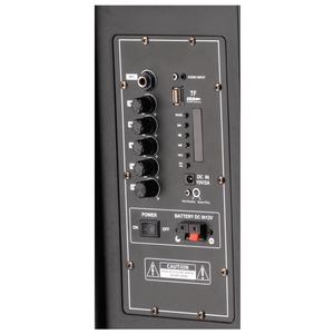 SA-208 <span class=keywords><strong>Enceinte</strong></span> de fête rechargeable double 8 pouces avec lumières - Product Image 3