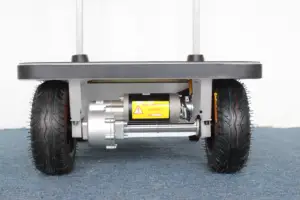 NK 102 Электрический тележка с 4 большими колесами со склада на дорогах общего пользования автомобили-фургоны на грузовом шасси для транспортировки
