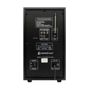 <span class=keywords><strong>DJACK</strong></span> STAR D-1903 Nouveau 12 haut-parleurs de voiture 15 "Système de son sans fil - Product Image 5