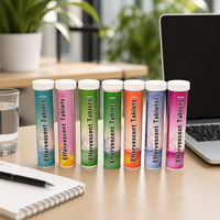 Comprimés effervescents de vitamine C avec logo personnalisé, complément alimentaire pour adultes, stimulant immunitaire et anti-fatigue, soutien à la santé, exclus les nouveau-nés