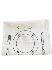 Serviettes <span class=keywords><strong>en</strong></span> <span class=keywords><strong>tissu</strong></span> jetables modernes brodées, lavées à la pierre, avec logo personnalisé pour mariage, vente <span class=keywords><strong>en</strong></span> gros à prix réduit - Product Image 3