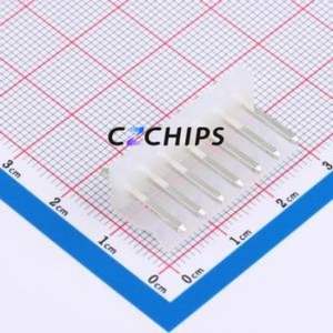 HX CH3.96-7P ZZ Wire-to-<b>Board</b> <b>Pin</b> Header Through hole Component (THT),P=3.96mm Connector 1x7P 3.96mm Through Hole CH - Product Image 1
