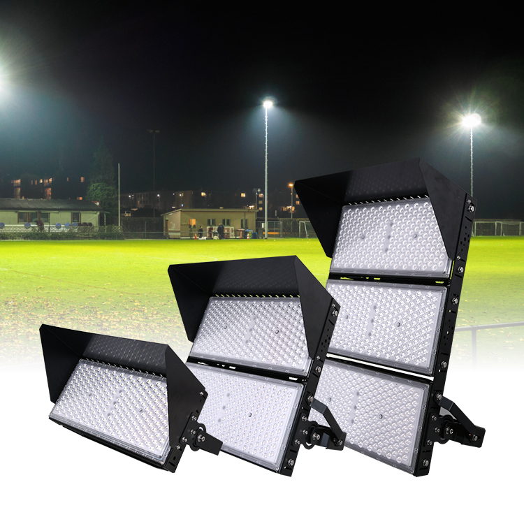 Stadio di calcio professionale campo da Tennis illuminazione Ip66 stadio impermeabile luce di inondazione 400w 800w 1200w Led alta luce dell'albero