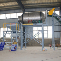 Machine de fabrication d'engrais BB de mélangeur de tambour d'acier inoxydable de rendement élevé avec le moteur et l'engrenage pour les formulations adaptées aux besoins du client