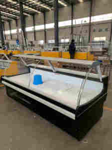 <span class=keywords><strong>Populaire</strong></span> nouvelle <span class=keywords><strong>boucherie</strong></span> boutique viande affichage réfrigérateur Commercial Deli vitrine charcuterie viande vitrine pour supermarché - Product Image 5