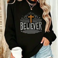Strass thermocollants personnalisés à motif chrétien pour vêtements et t-shirts