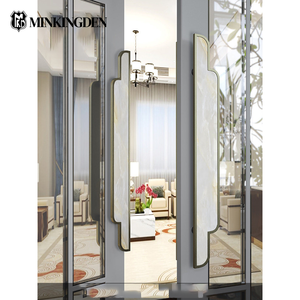 New Chinese Style Glass <strong>Door</strong> Handle Hotel Conference Private Room Push Pull Solid Wood Entrance Main Gate Long Handrail <strong>Bar</strong> - Product Image 3